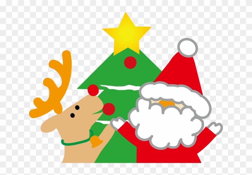 11 クリスマス ツリー サンタ イラスト Free Transparent Png Clipart Images Download