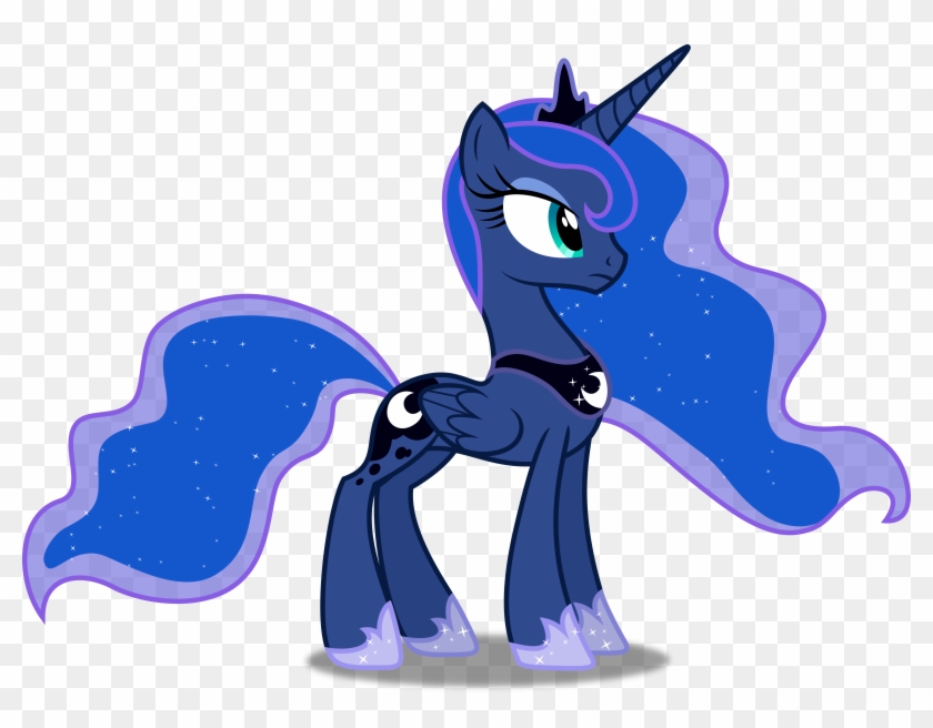 Vector 176 Princess Luna 7 By Dashiesparkle - My Little Pony Luna Vector #651038