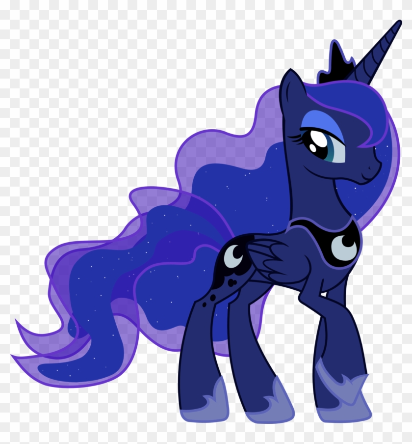 Image Fanmade Princess Luna Transparent Backgroundpng - My Little Pony Moon #651041