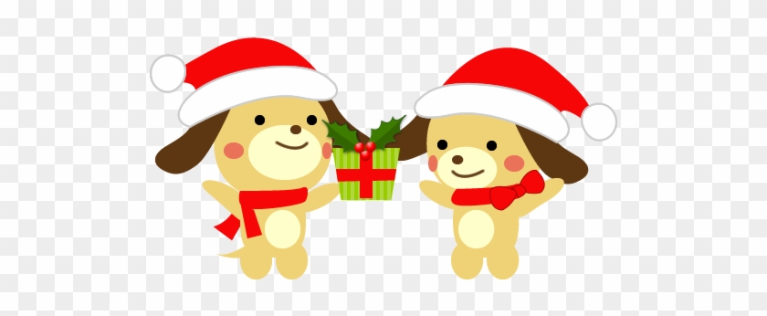 Xmas Dog Clipart02 クリスマス イラスト 犬 Free Transparent Png Clipart Images Download