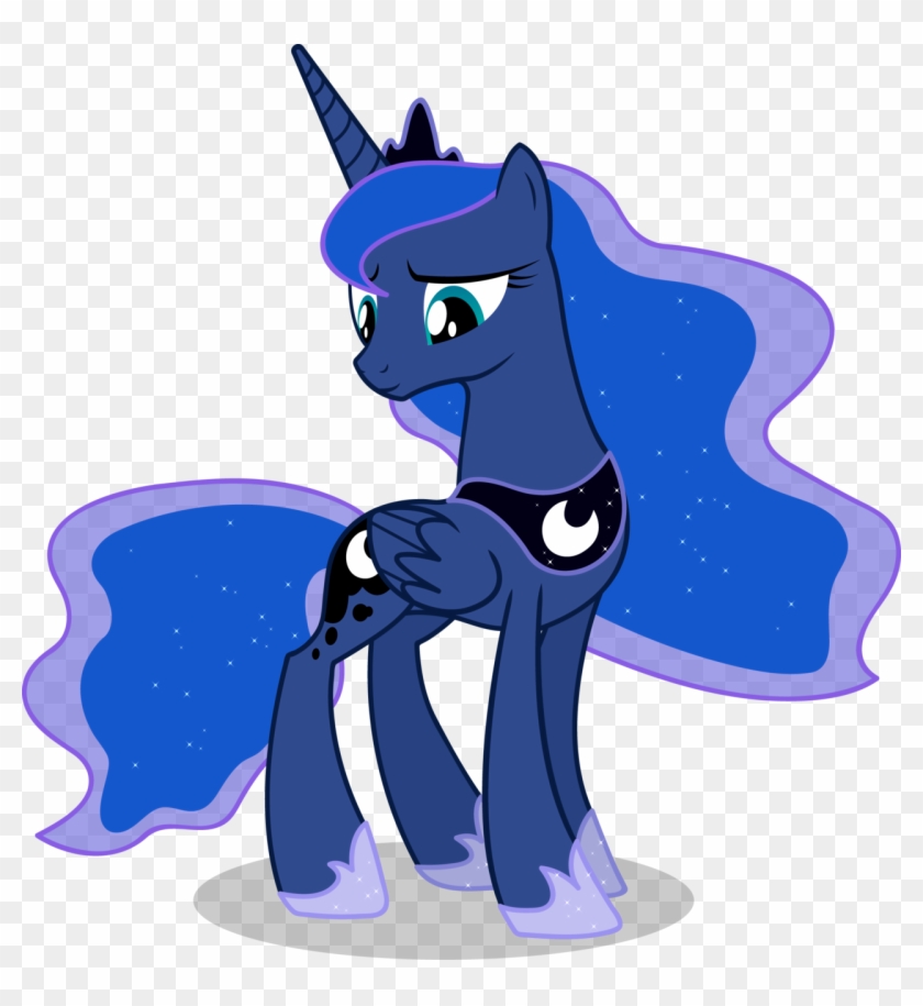 Princess Luna Vector - Princess Luna Vector #651045