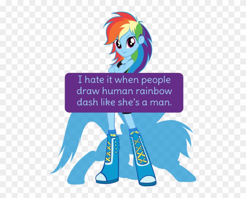 Rainbow Dash Haters Gonna Hate For Kids - Mlp Confessions #651071