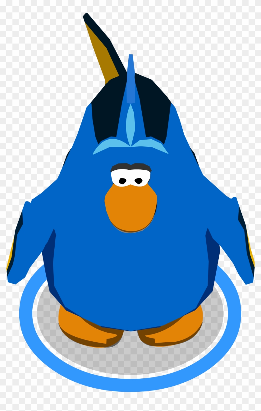 Dory Costume In-game - Club Penguin 10th Anniversary Hat #651168
