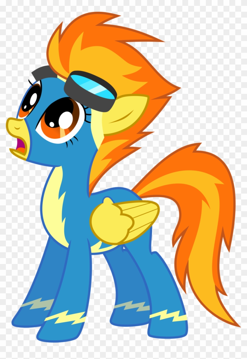 Shocked Spitfire By Chainchomp2 Shocked Spitfire By - Mlp Spitfire Shocked #651217