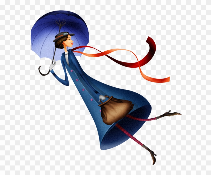 Mary Poppins Illustrations - Mary Poppins Illustration #651218