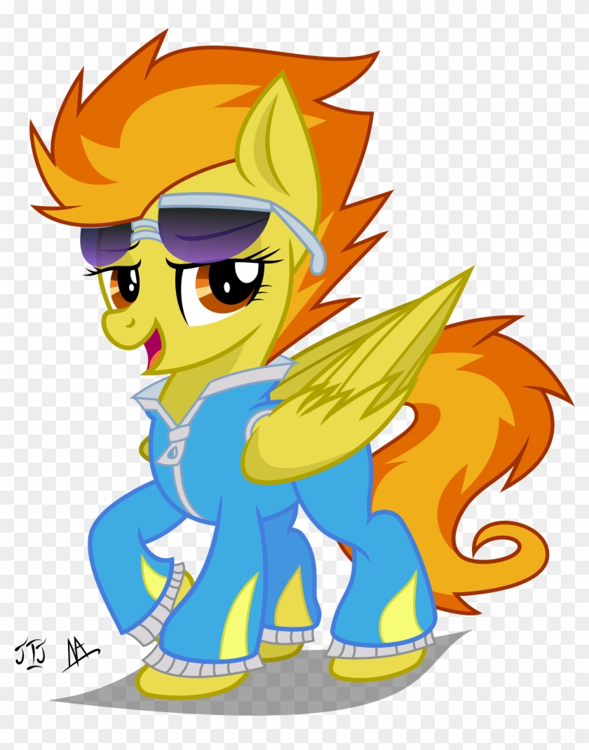 Epic Spitfire Vector By Mlp-scribbles - My Little Pony Spitfire Cristal #651245