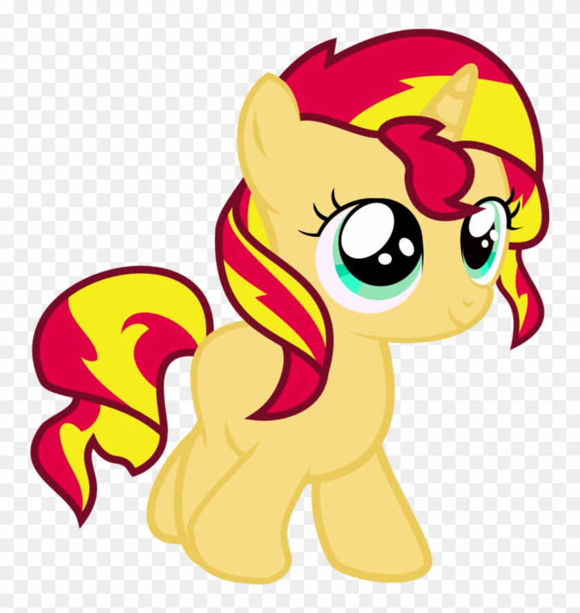 Filly Sunset Shimmer By Aurastrike110 - Sunset Shimmer #651263