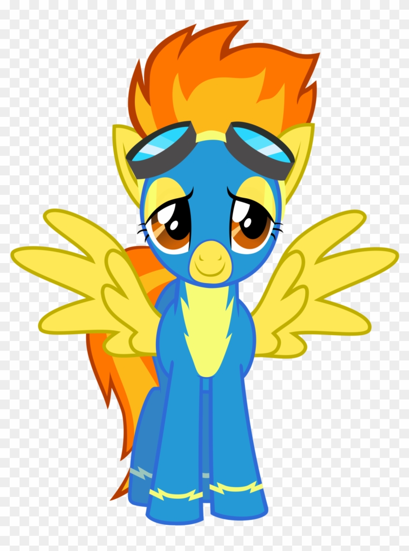 Frontal Spitfire Vector By Baumkuchenpony Frontal Spitfire - My Little Pony Guardians Of Harmony Spitfire #651266