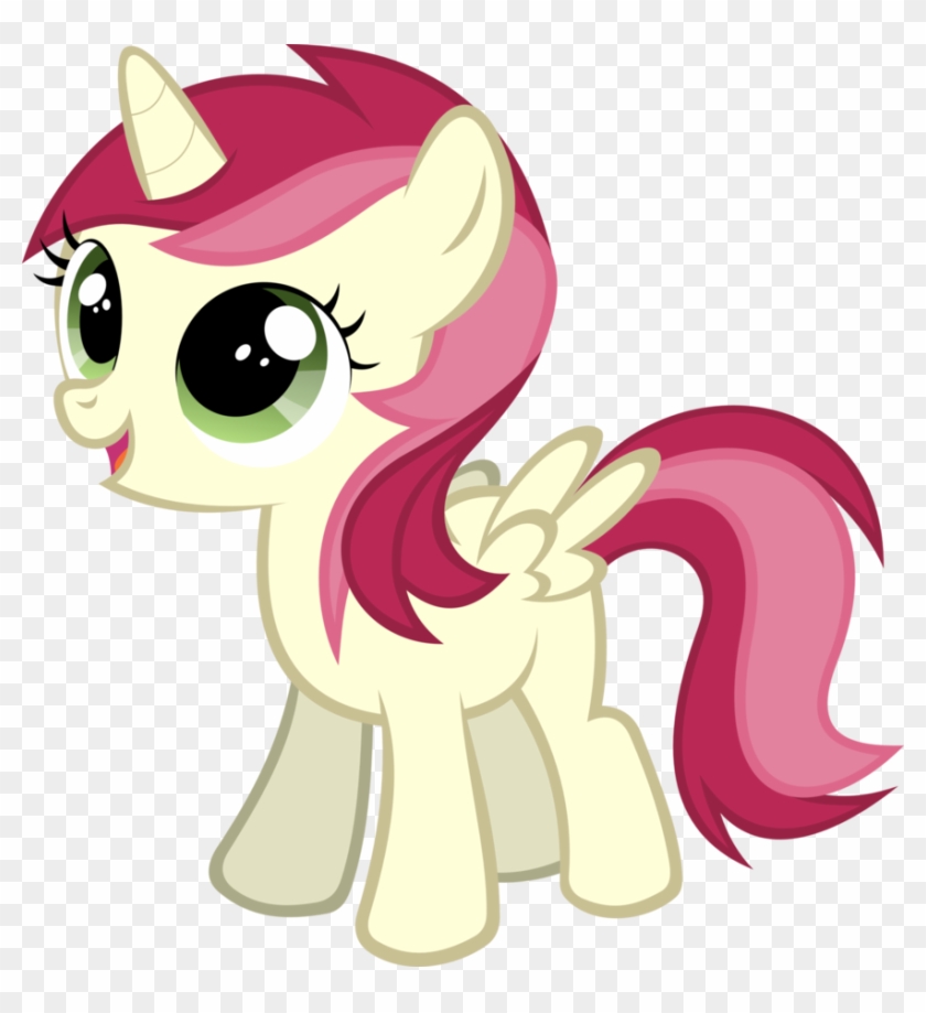Filly Alicorn Roseluck By Videogamesizzle - My Little Pony Filly #651268