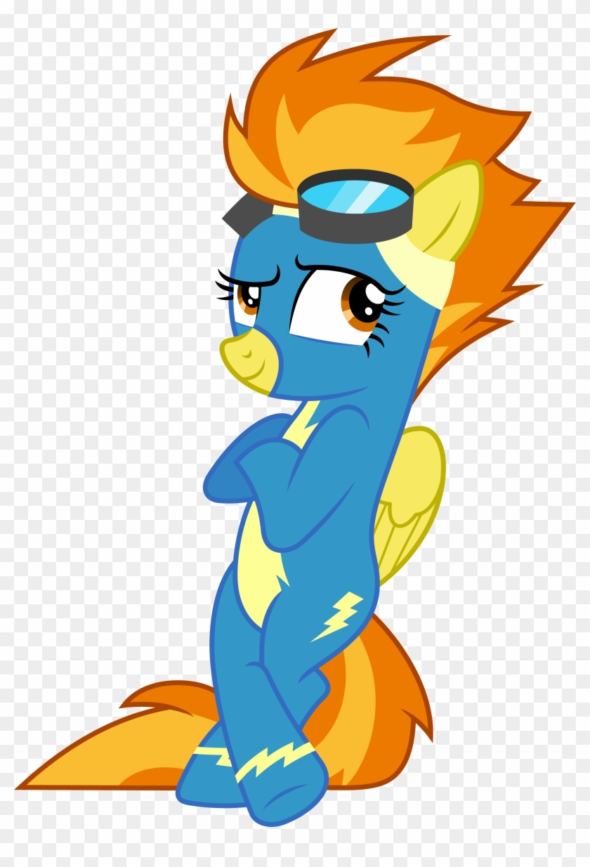 Spitfire Cool By Chrzanek97 - Mlp Wonderbolts Academy Spitfire #651275