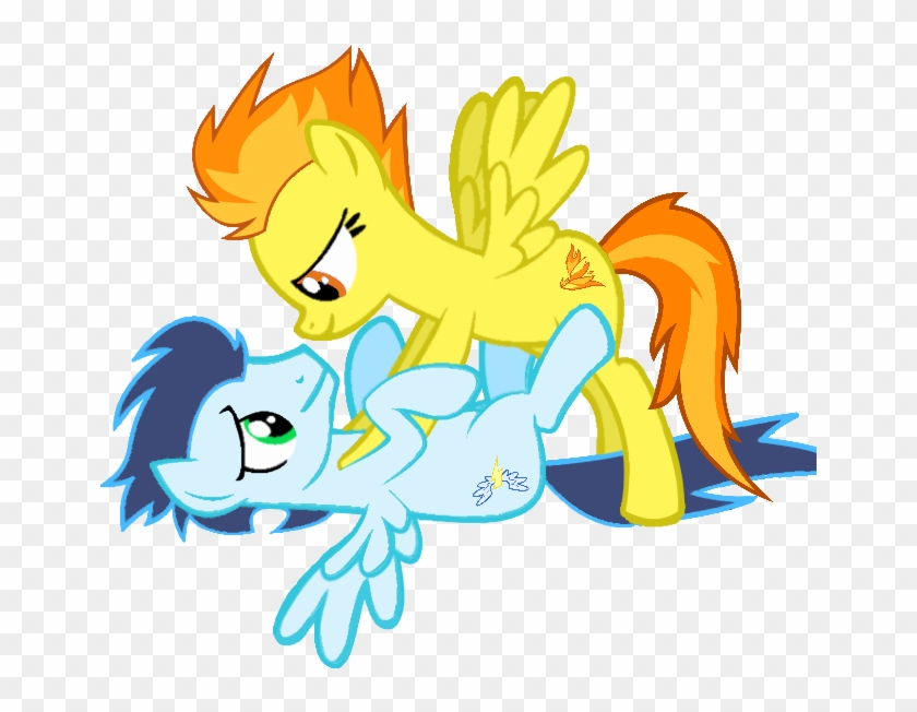 Soarin X Spitfire By Nejcrozi - Mlp Spitfire X Soarin #651311