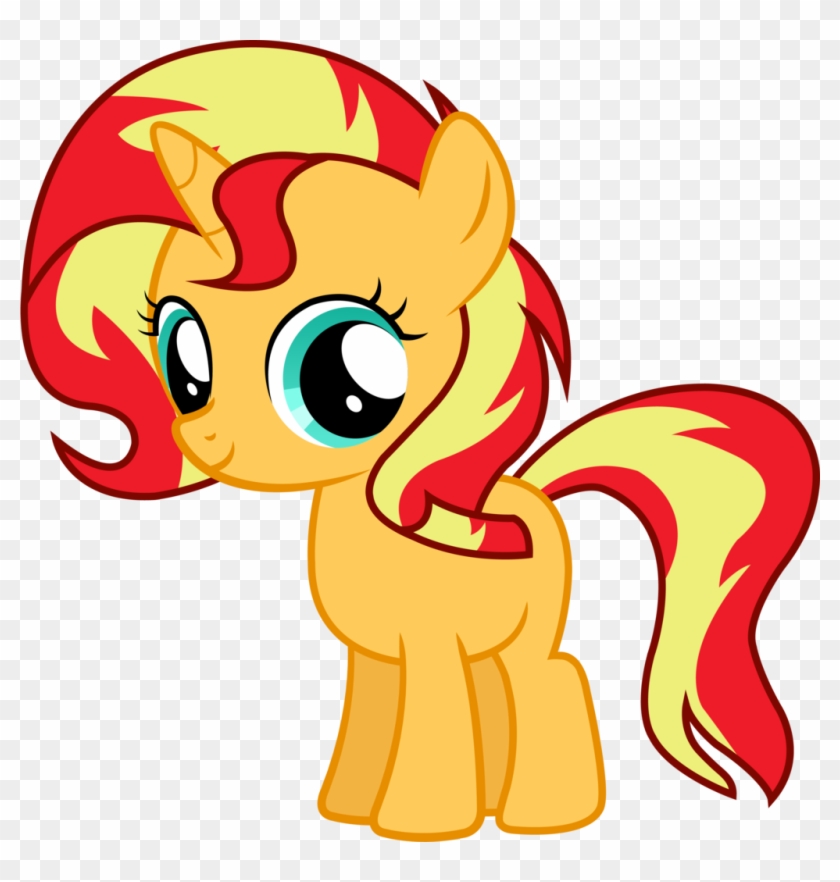 Filly Sunset Shimmer Vector Happy By Nsmah - My Little Filly Friendship Is Magic Sunset Shimmer #651319