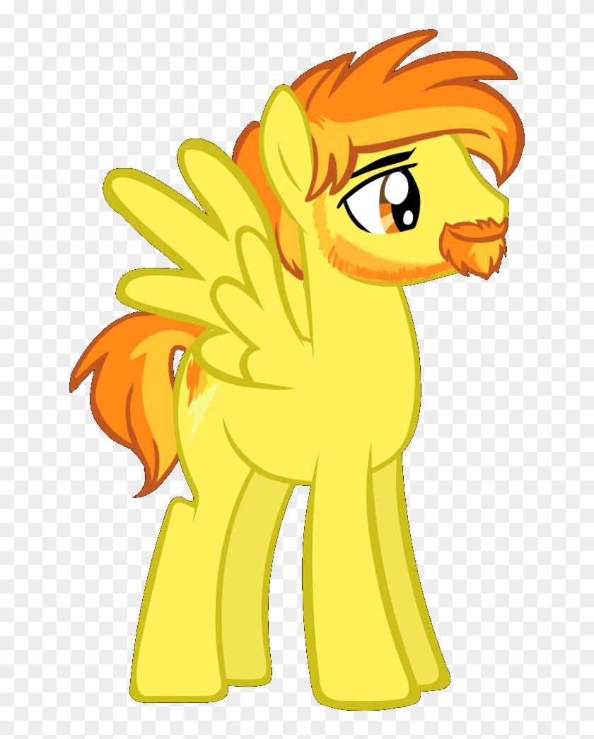 Beard, Facial Hair, Firestorm, Rule 63, Safe, Spitfire - My Little Pony With Beard #651373