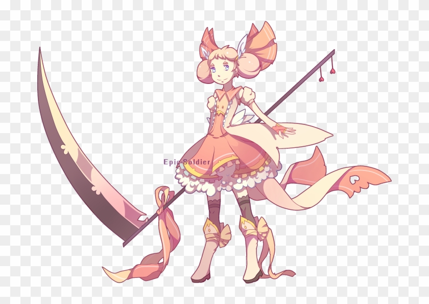 Magical Girl Overdose Raffle By Epic-soldier On Deviantart - Magical Girl  Weapons - Free Transparent PNG Clipart Images Download