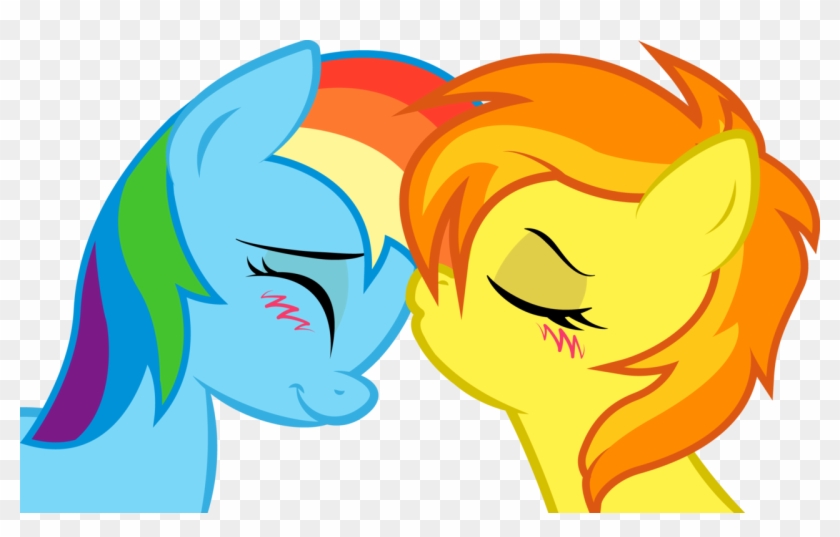 Spitfire And Dash - My Little Pony Rainbow Dash And Spitfire #651429