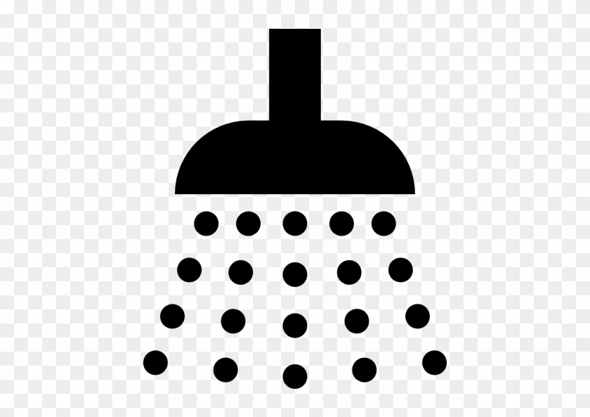 Shower, With, Water, Droplets Icon - Shower Icon #651476