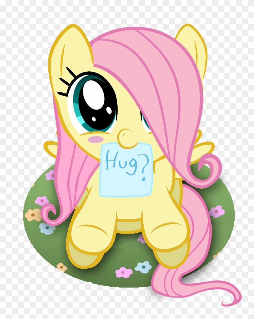 Fluttershy Adorable Filly - Baby My Little Ponies #651609