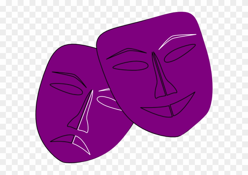 Purple Theatre Clip Art #651643