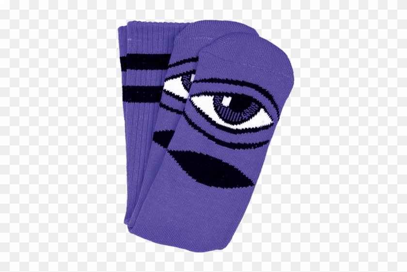 Toy Machine Sect Eye Youth Crew Socks Purple - Toy Machine Sect Eye Crew Socks - Orange #651681