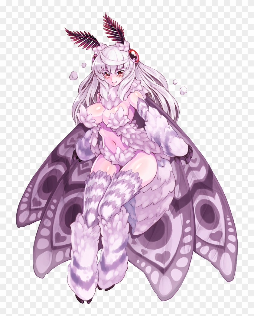 Violet Purple Lilac Fictional Character Mythical Creature - Monster Girl Encyclopedia Mothman #651826