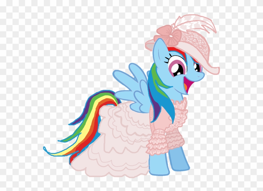 My Little Pony Friendship Is Magic Rainbow Dash Dress - Rainbow Dash Dressed Up #651853
