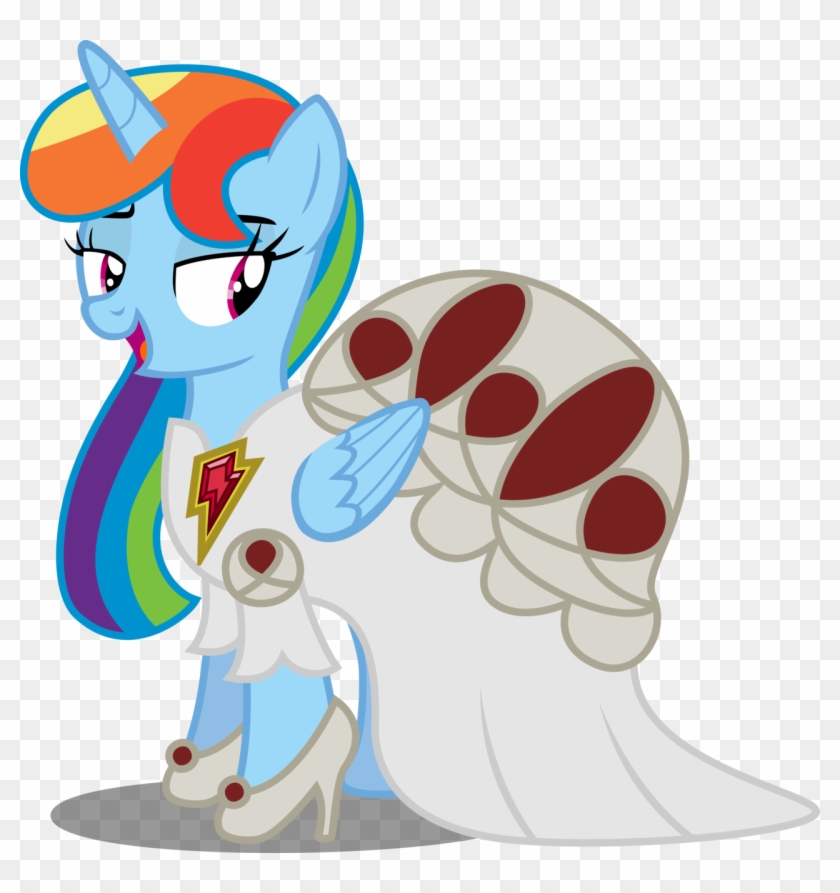 Princess Rainbow Dash By Atomicmillennial Princess - Mlp Princess Rainbow Dash #651882
