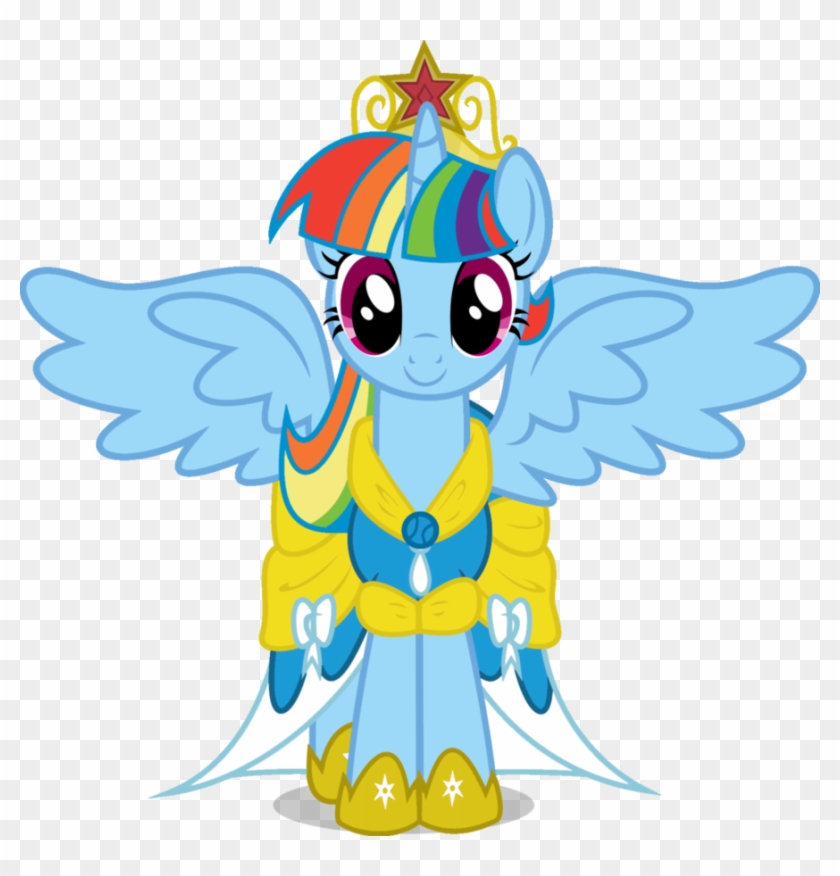 My Little Pony Friendship Is Magic Rainbow Dash Alicorn - My Little Pony Rainbow Dash Princess #651899