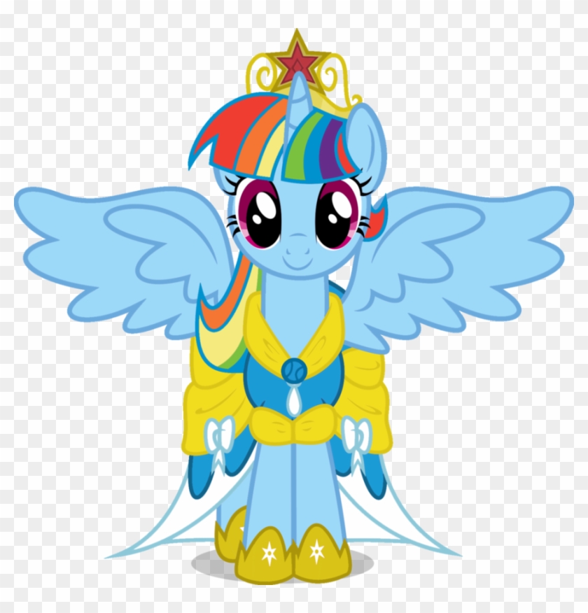 My Little Pony Friendship Is Magic Rainbow Dash Alicorn - My Little Pony Rainbow Dash Princess #651899