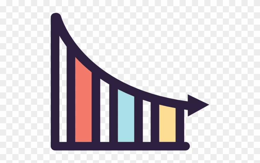 Bar Chart Free Icon - Loss Graph Png #652003