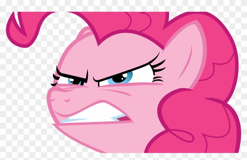 Angry - Pinkie Pie Angry Face #652102