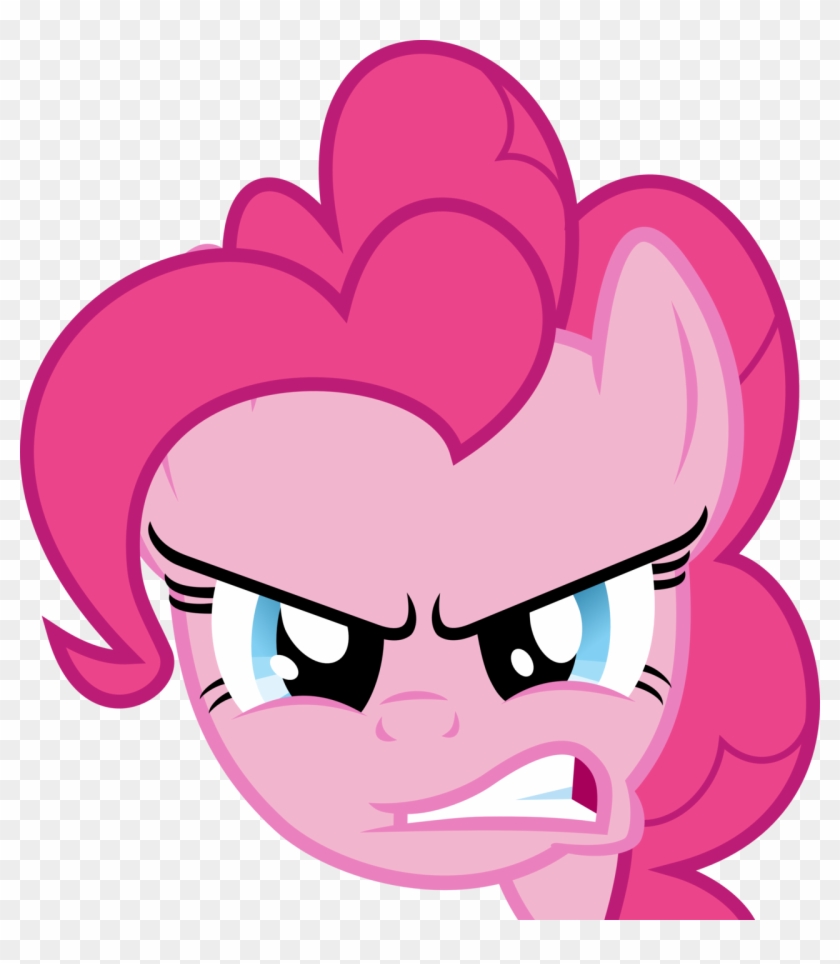 Pinkie Pie Angry Face #652137
