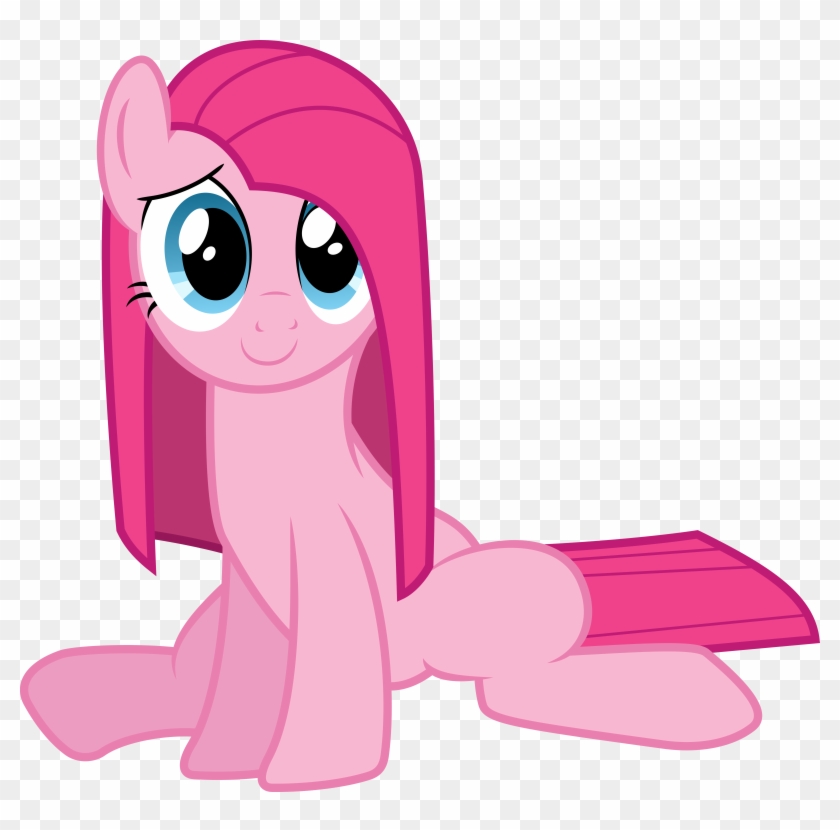 Pinkie - Mlp Pinkie Pie Straight Hair #652175