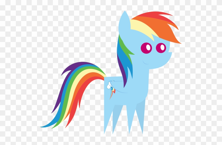 Fabulous Pointy Pony Rainbow Dash By - Rainbow Dash Pointy Pony #652170