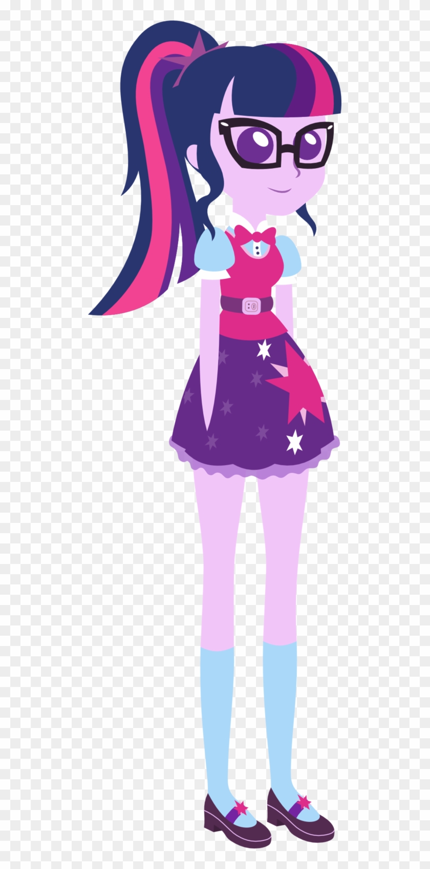 Twilight Sparkle Pointy Person By Kingdark0001 - Twilight Sparkle Sci Twi #652208