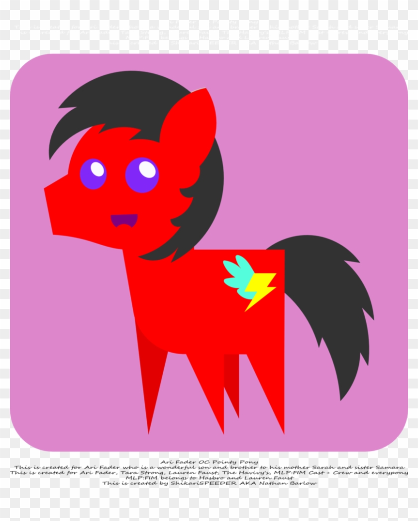 Ari Fader Oc Pointy Pony By Shikarispeeder - Cartoon #652302