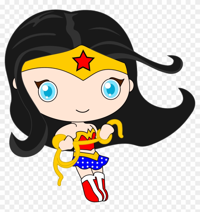 Wonder Woman Fan Art - Cartoon Simple Wonder Woman #652424