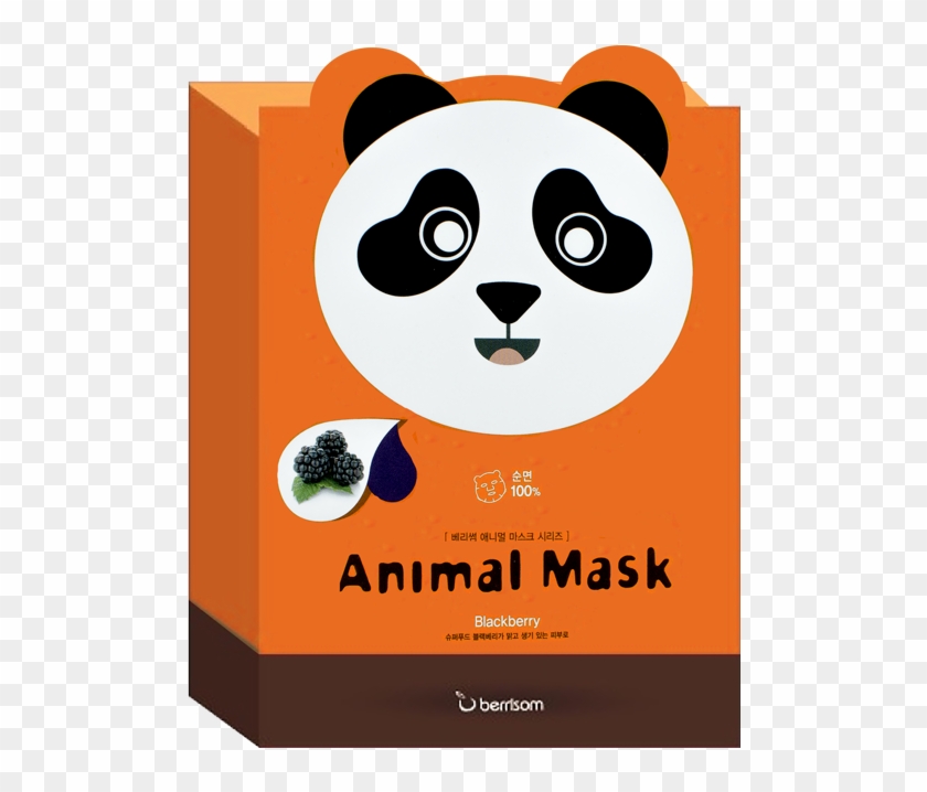 Berrisom Animal Mask - Berrisom Animal Series Mask 10 Sheets-panda/ Korean #652483
