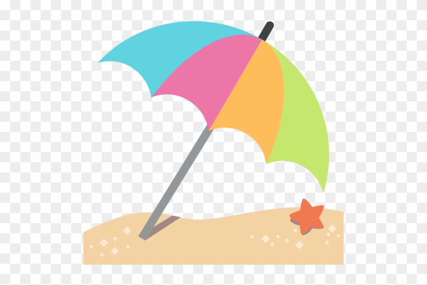 Umbrella On Ground - Guarda Sol Png Png #652525