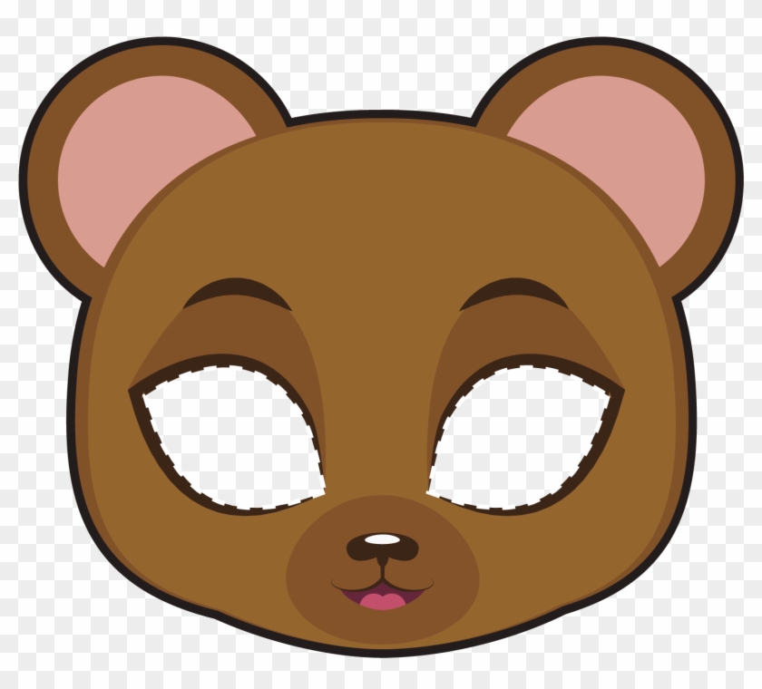 Vector Bear Mask - Portrait #652532