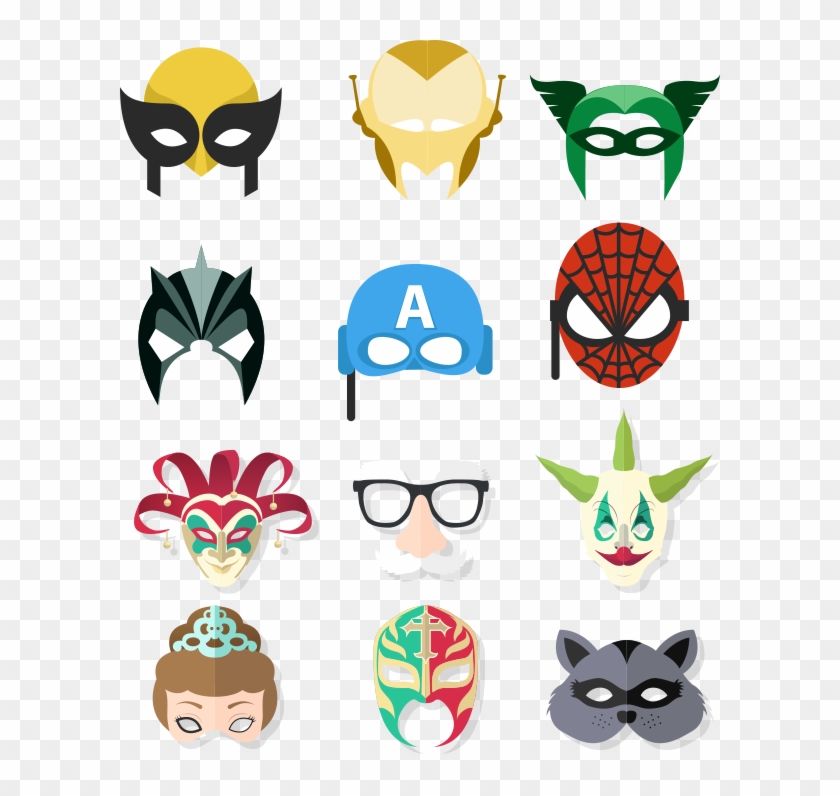 iron man spider man joker mask iron man spider man joker mask free transparent png clipart images download clipartmax