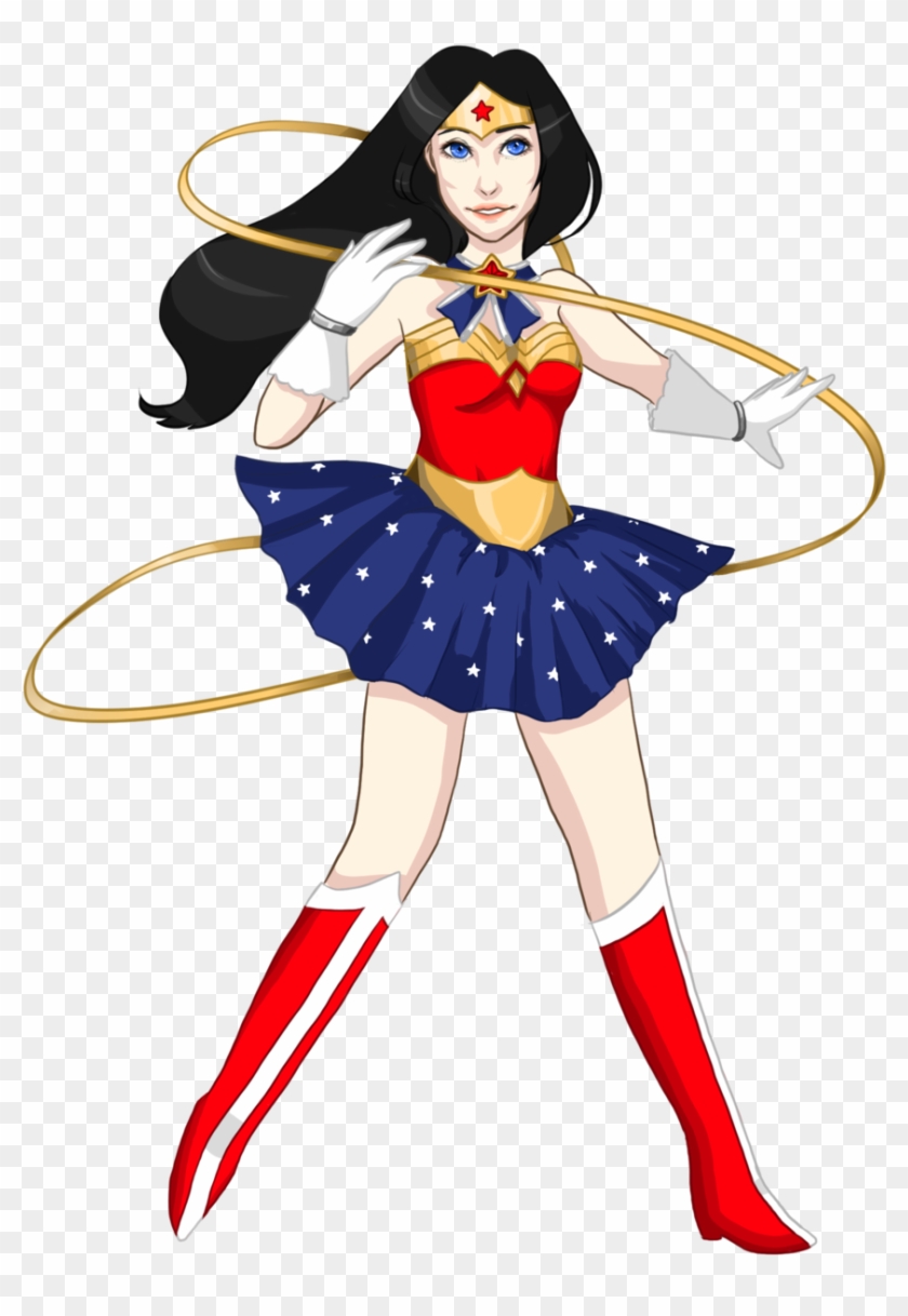 Magical Girl Wonder Woman By Doelihan Magical Girl - Wonder Woman Girl Png #652561