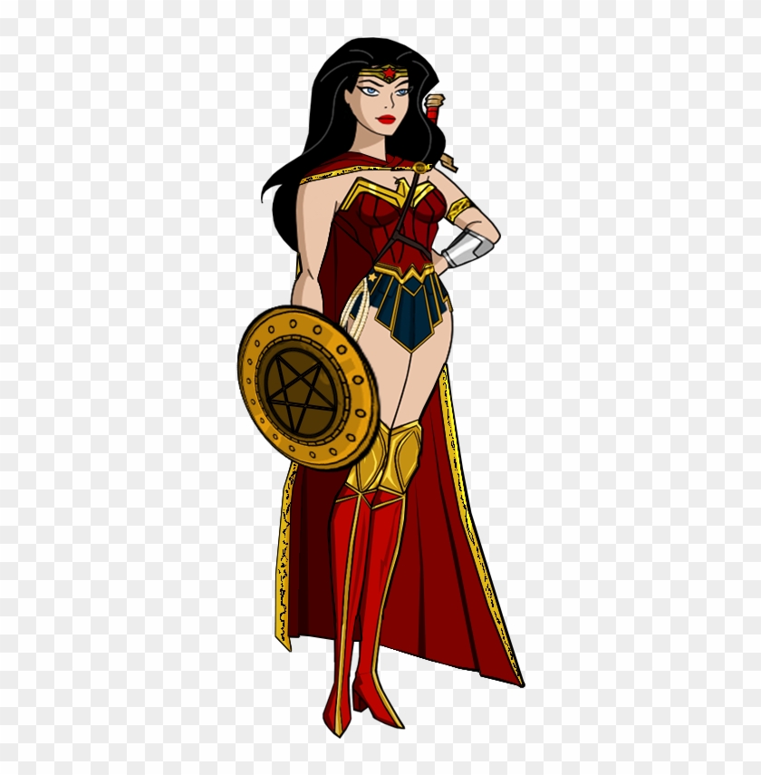 Jl Wonder Woman Dc Rebirth By Alexbadass - Dc Rebirth Bruce Timm #652573