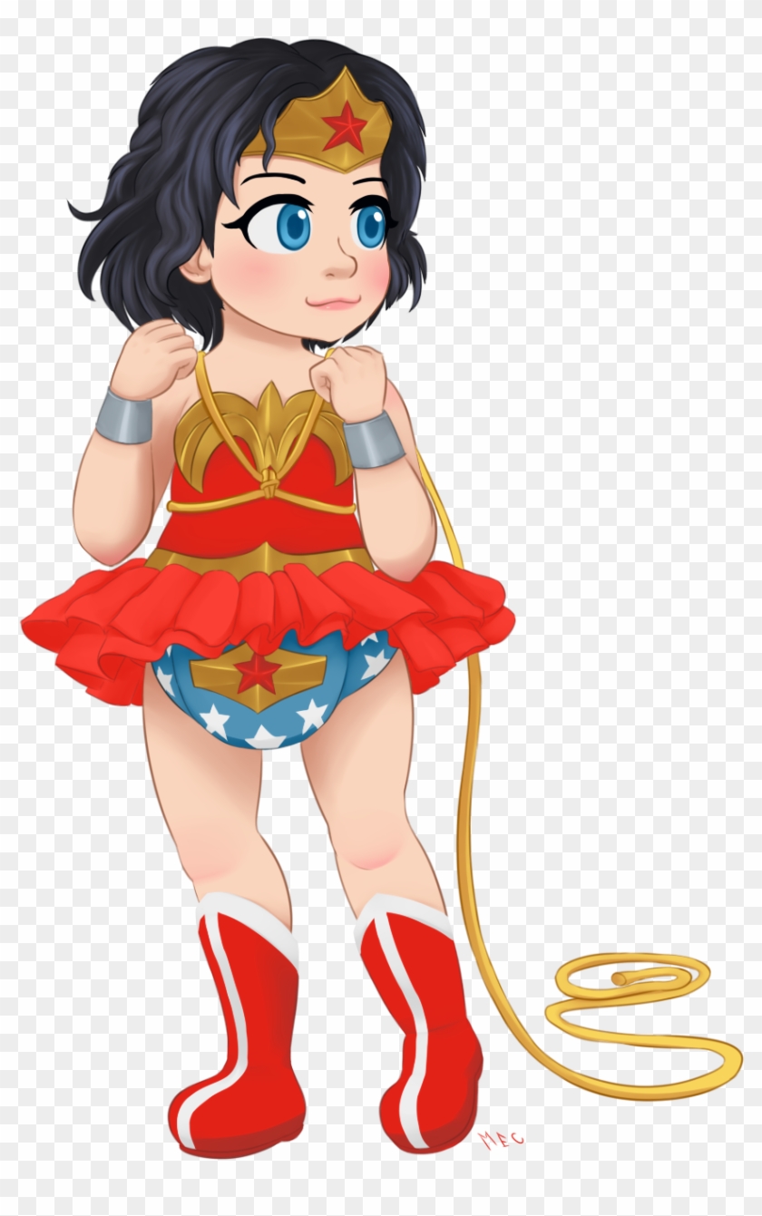 Contagious Magic - Wonder Woman - Wonder Woman Diaper #652585