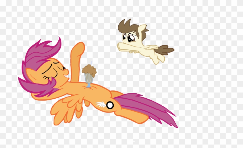 Older, Pound Cake, Safe, Scootaloo, Simple Background, - My Little Pony: Friendship Is Magic #652598