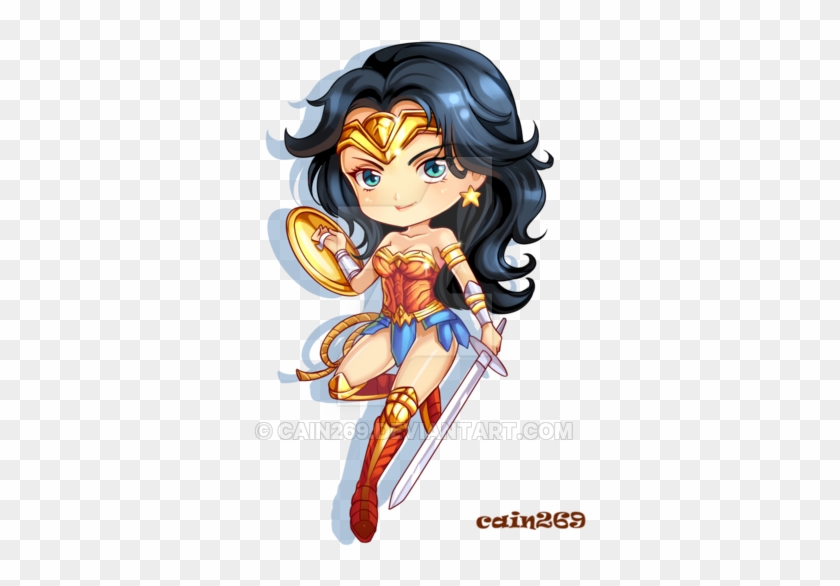 Wonder Woman Chibi By Cain269 - Drawing #652607