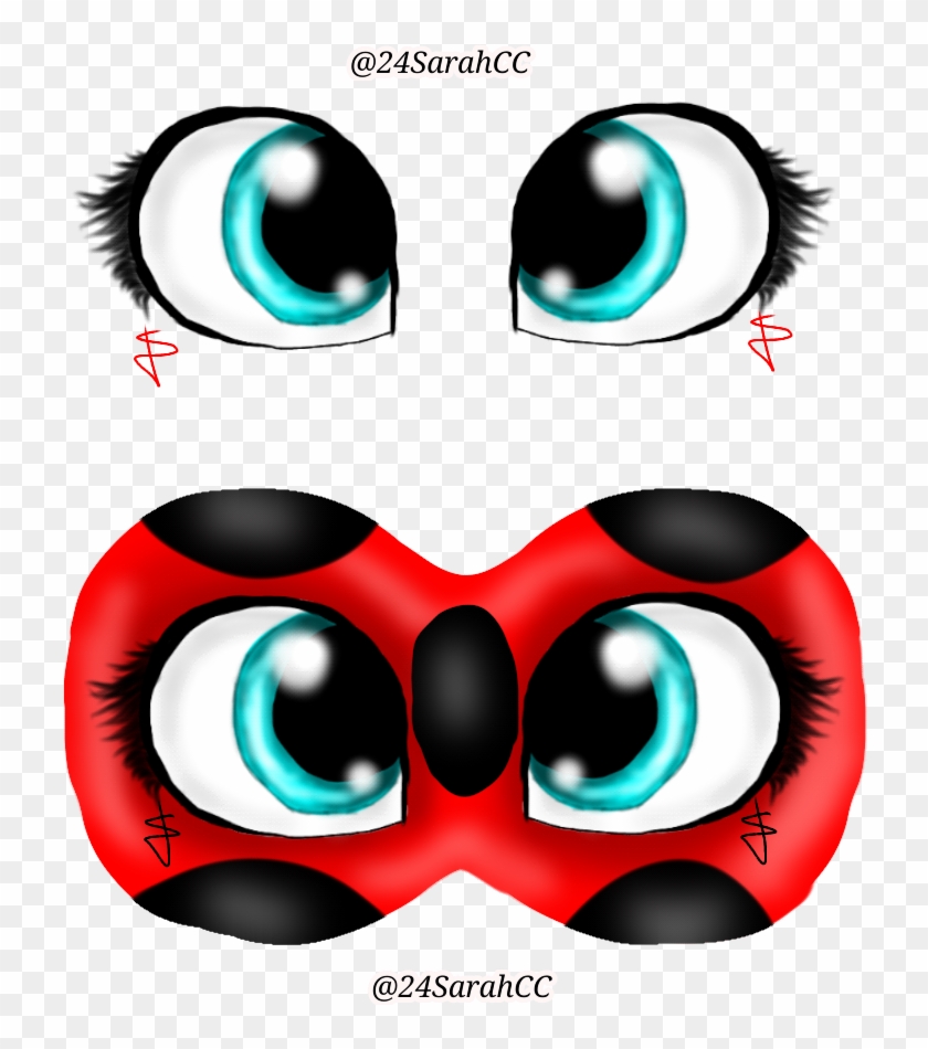 Marinette And Ladybug Eyes[speedpaint] By 24sarahcc - Marinette And Ladybug Eyes[speedpaint] By 24sarahcc #652652
