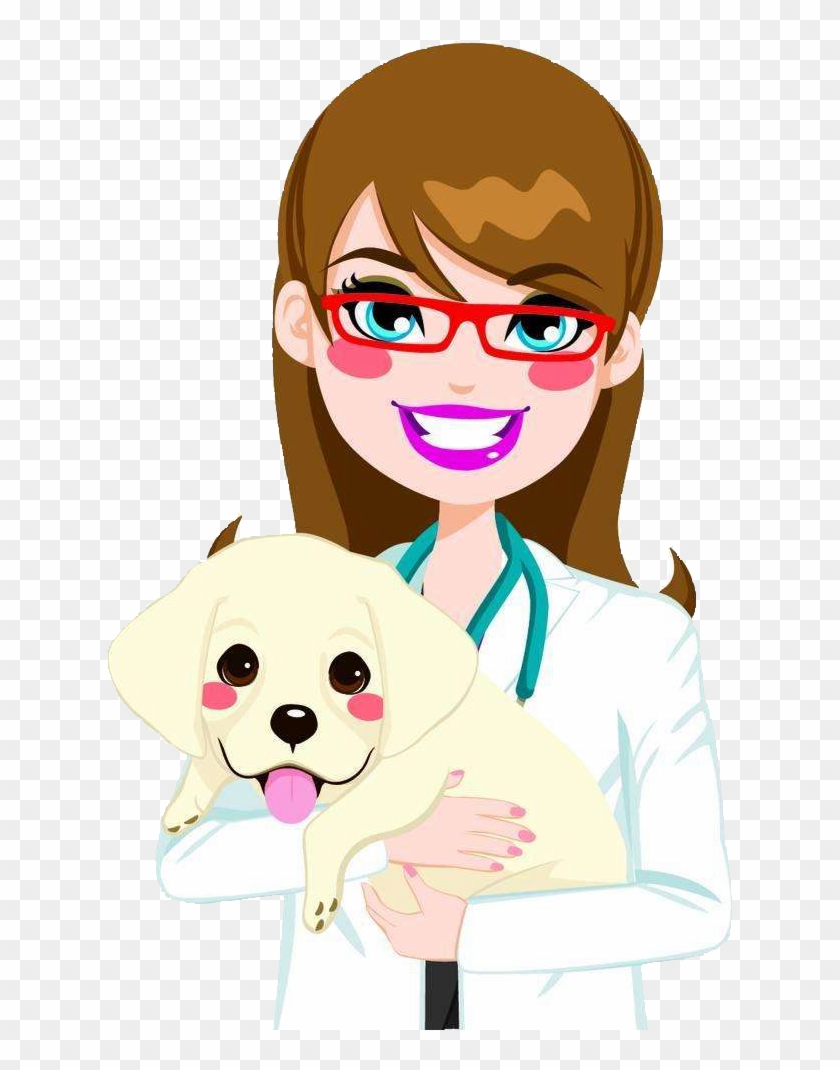 Labrador Retriever Golden Retriever Puppy Veterinarian - Veterinarian Clipart #652678