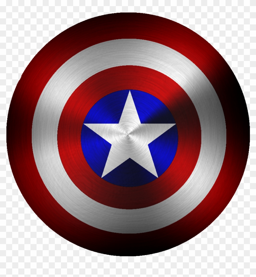 Captain America Shield 4 By Kalel7 On Deviantart - Captain America Shield Clipart #652863