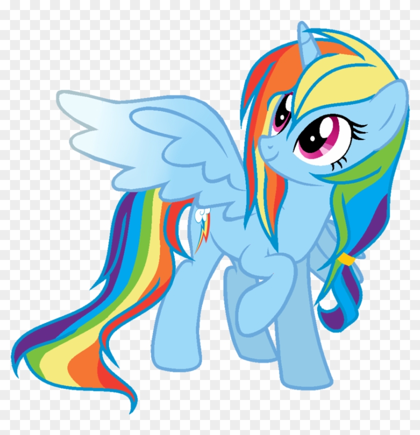 Mlp Princess Rainbow Dash By Missxrona Mlp Princess - Rainbow Dash As A Princess #652868