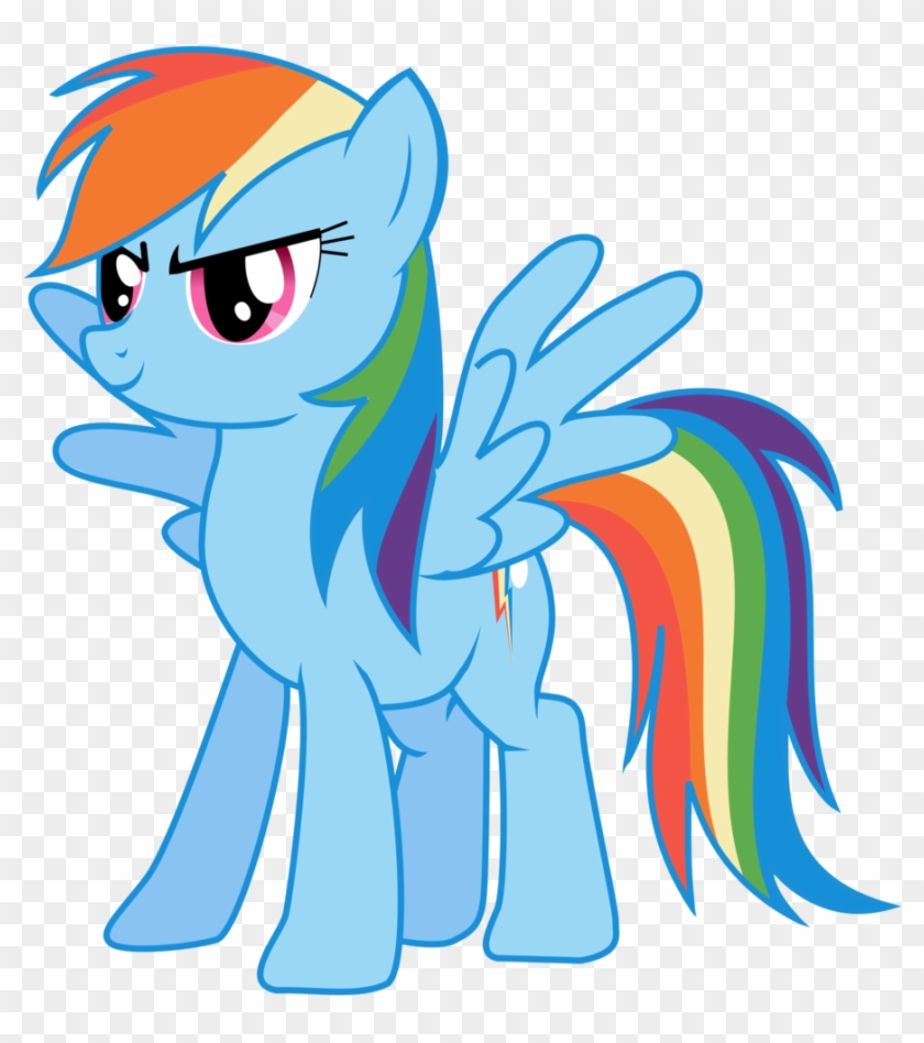Rainbow Dash Looking Awesome By Derpybub - Troll My Little Pony #652880